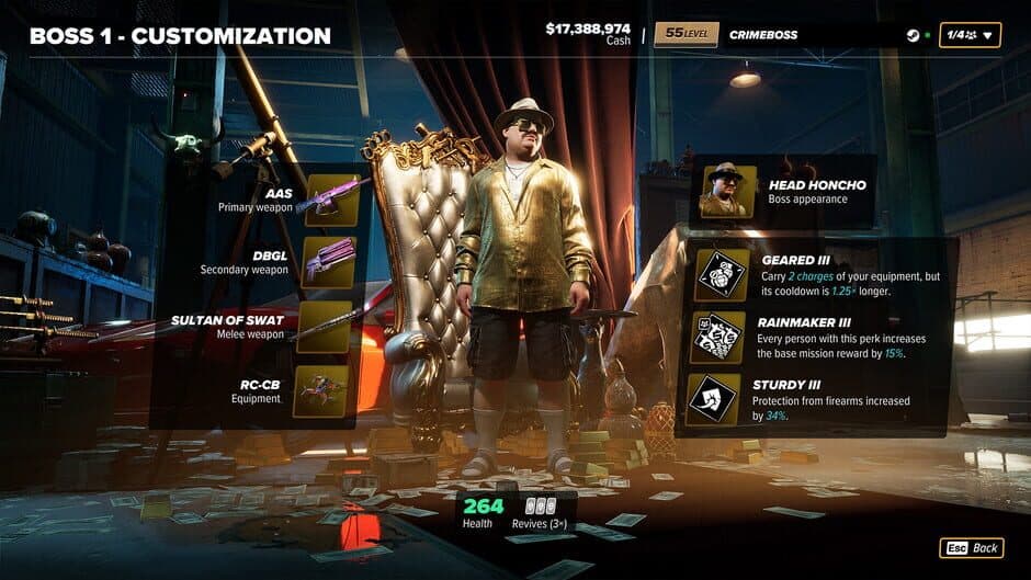 Скриншот 4 из Crime Boss: Rockay City - Wiz Character Pack