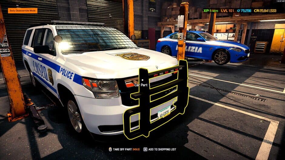 Скриншот 4 из Car Mechanic Simulator 2021: Police DLC