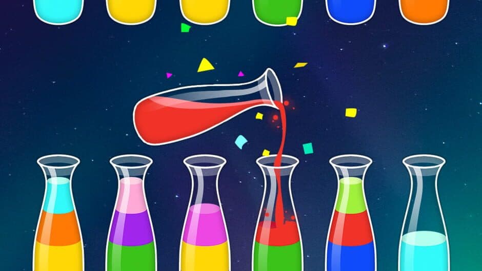 Скриншот 3 из Water Sort: Color Puzzle Game