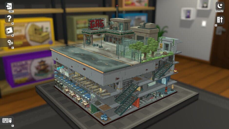 Скриншот 1 из Diorama Builder: Secret Bunker