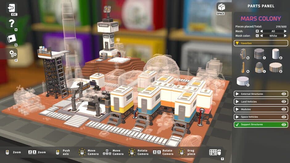 Скриншот 4 из Diorama Builder: Mars Colony