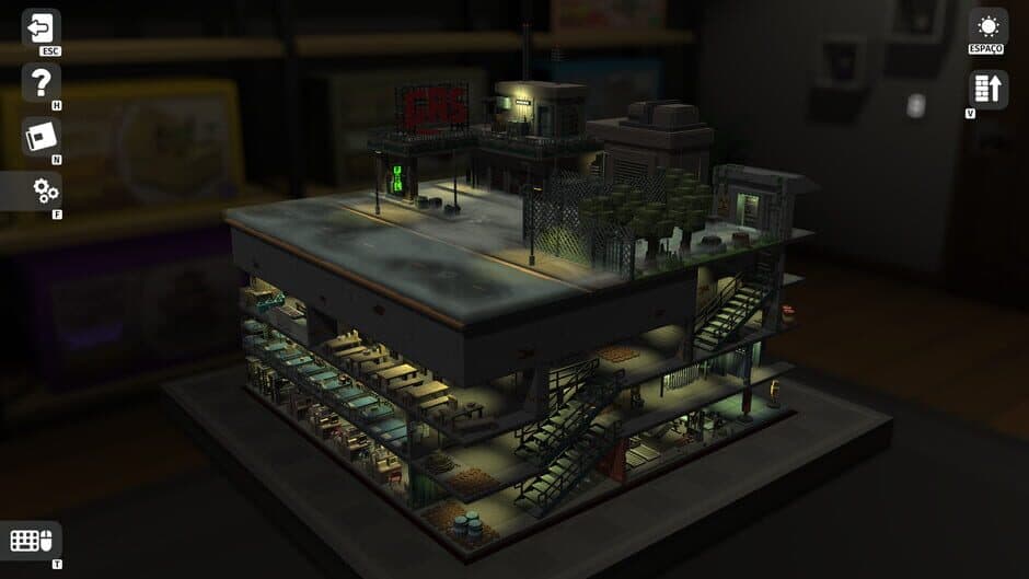 Скриншот 4 из Diorama Builder: Secret Bunker