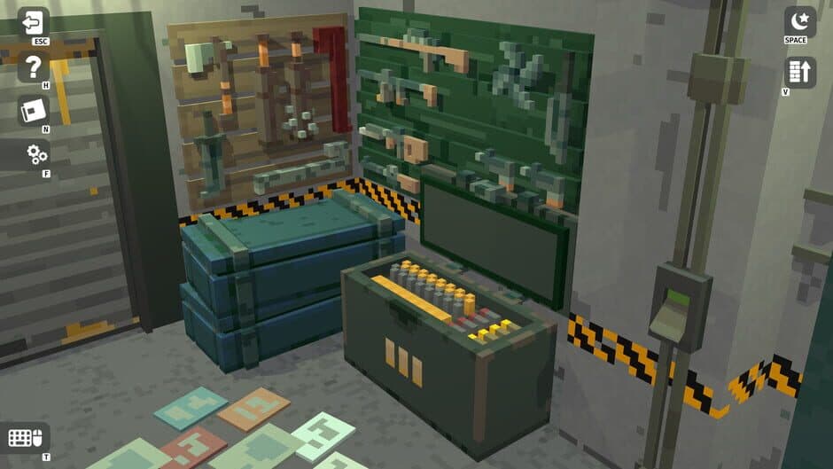 Скриншот 6 из Diorama Builder: Secret Bunker