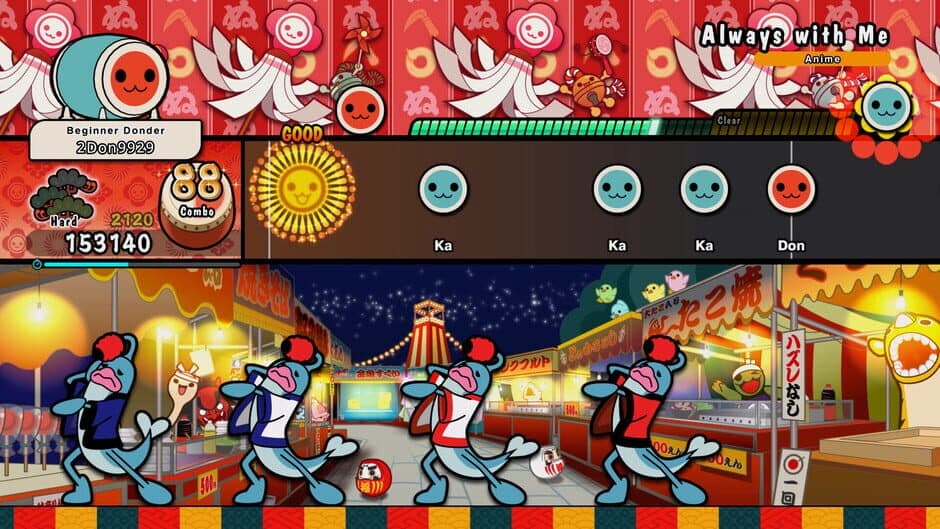 Скриншот 1 из Taiko no Tatsujin: Rhythm Festival - Studio Ghibli Pack Vol. 2
