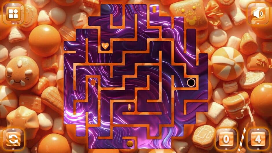 Скриншот 2 из Sweetie Candy Maze: Orange