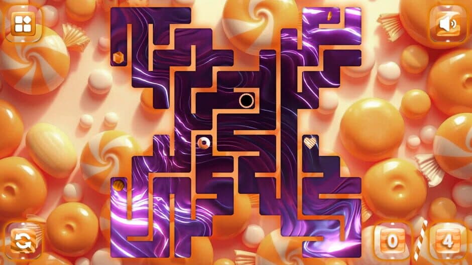 Скриншот 3 из Sweetie Candy Maze: Orange