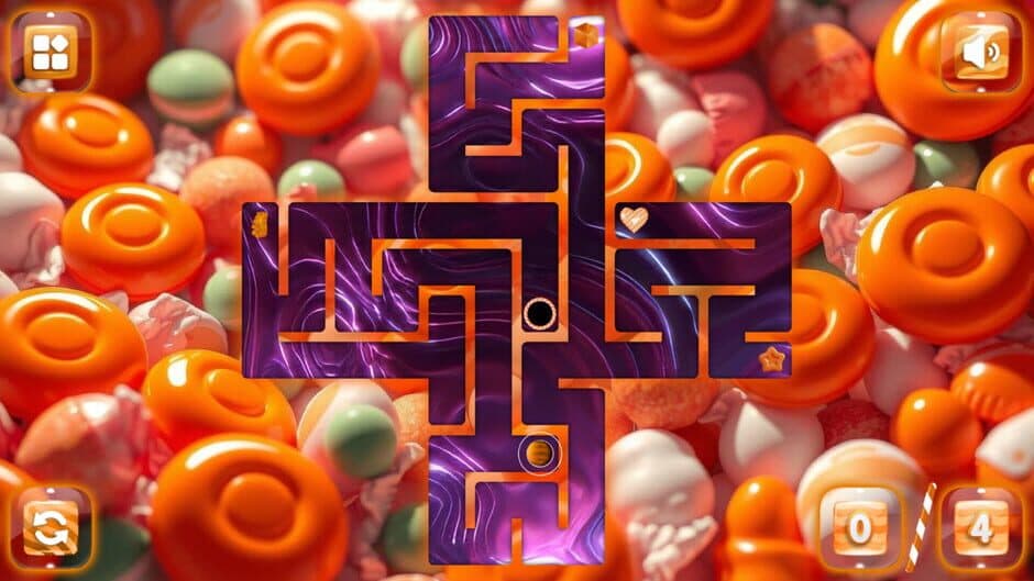 Скриншот 5 из Sweetie Candy Maze: Orange