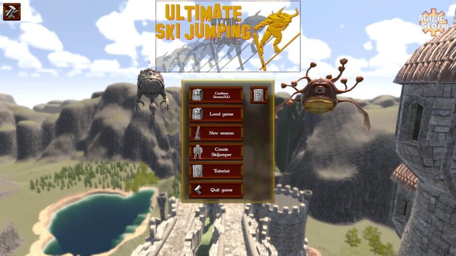 Скриншот 5 из Ultimate Mythic Ski Jumping League