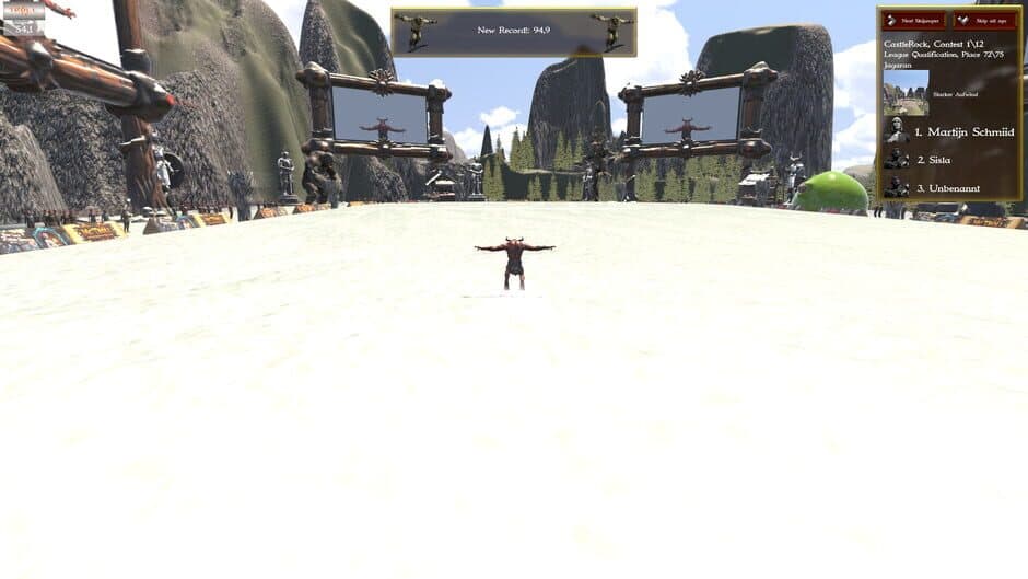 Скриншот 10 из Ultimate Mythic Ski Jumping League