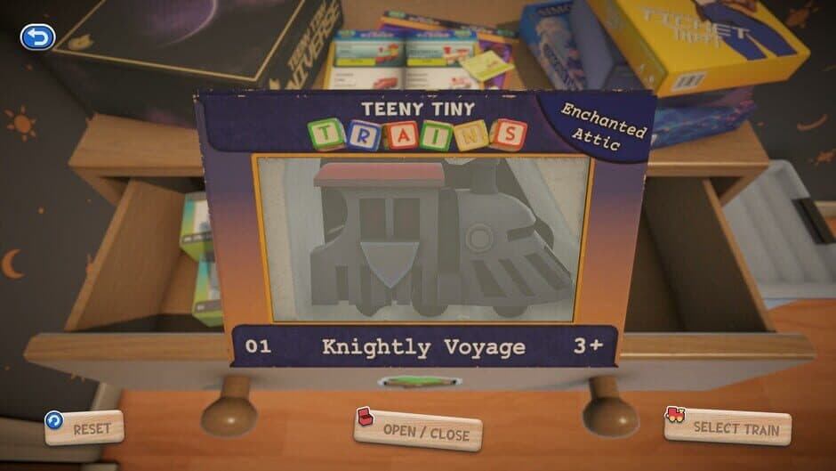 Скриншот 5 из Teeny Tiny Trains: The Enchanted Attic