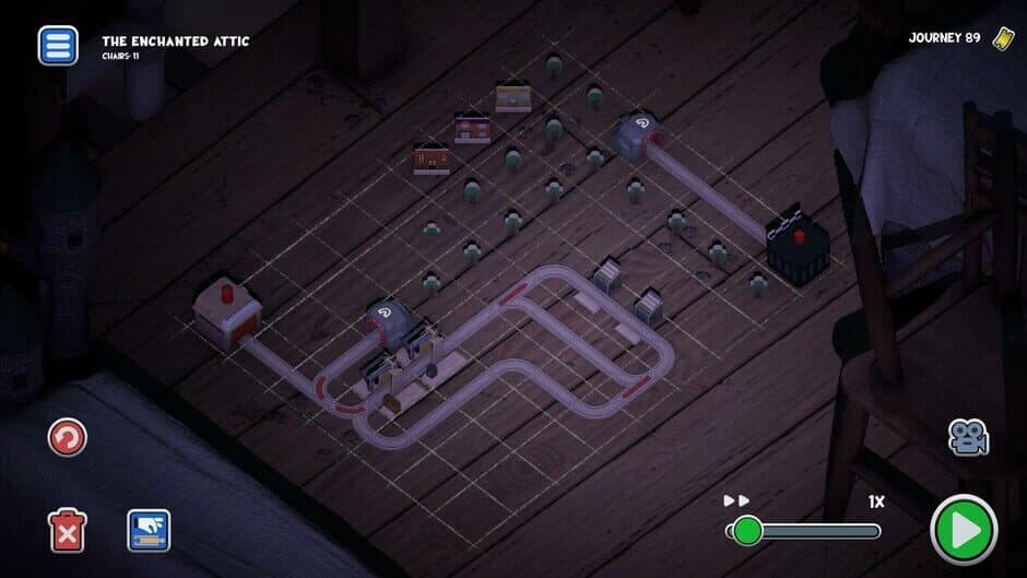 Скриншот 6 из Teeny Tiny Trains: The Enchanted Attic