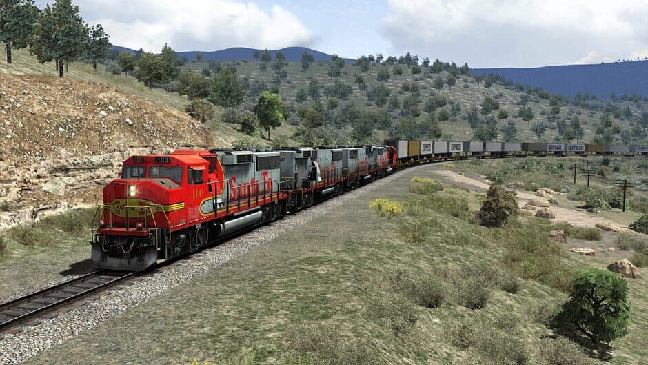 Скриншот 1 из Train Simulator Classic: Santa Fe Super Fleet GP60M