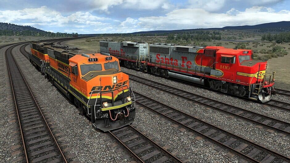 Скриншот 10 из Train Simulator Classic: Santa Fe Super Fleet GP60M