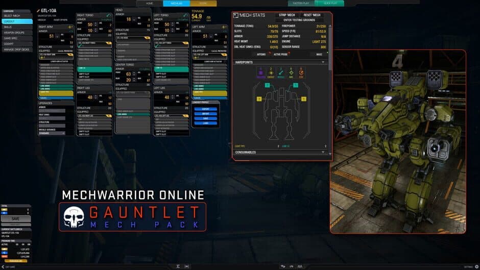 Скриншот 4 из MechWarrior Online: Gauntlet Mech Pack