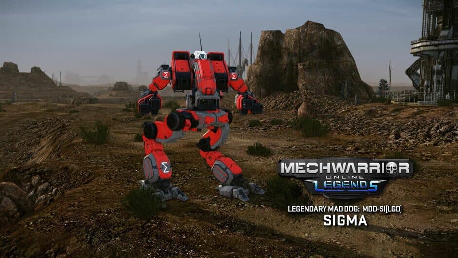 Скриншот 2 из MechWarrior Online: Sigma Legendary Mech Pack