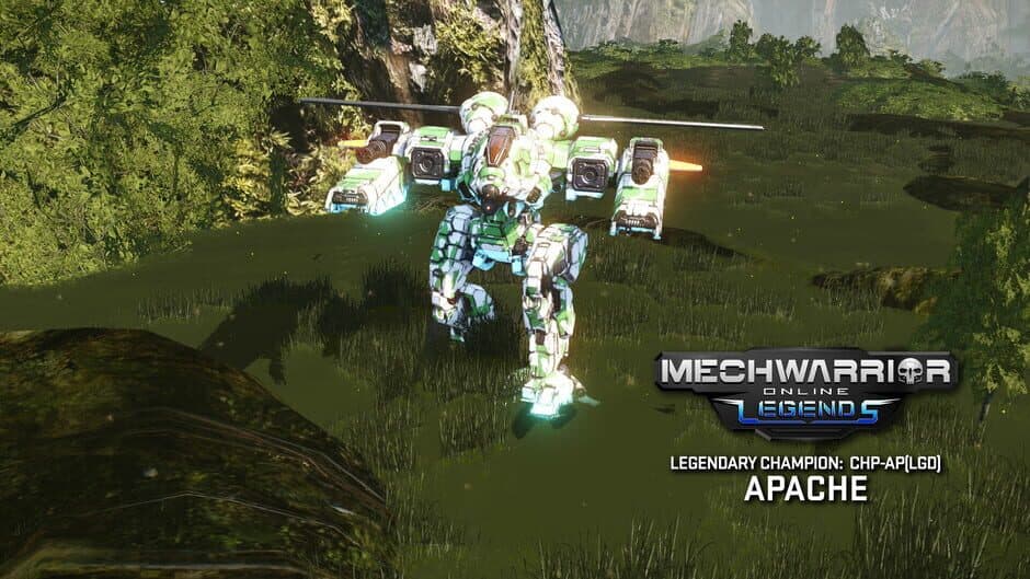 Скриншот 1 из MechWarrior Online: Apache Legendary Mech Pack