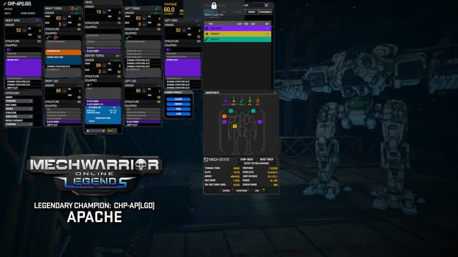 Скриншот 4 из MechWarrior Online: Apache Legendary Mech Pack