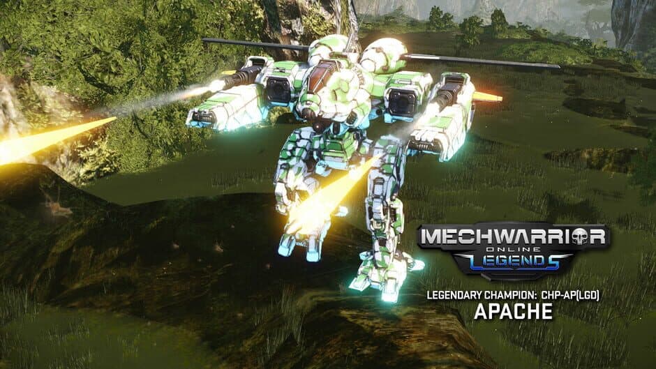 Скриншот 5 из MechWarrior Online: Apache Legendary Mech Pack