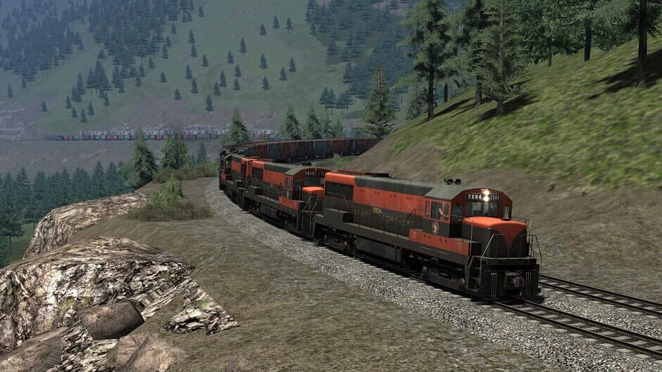 Скриншот 1 из Train Simulator Classic: Burlington Northern U25