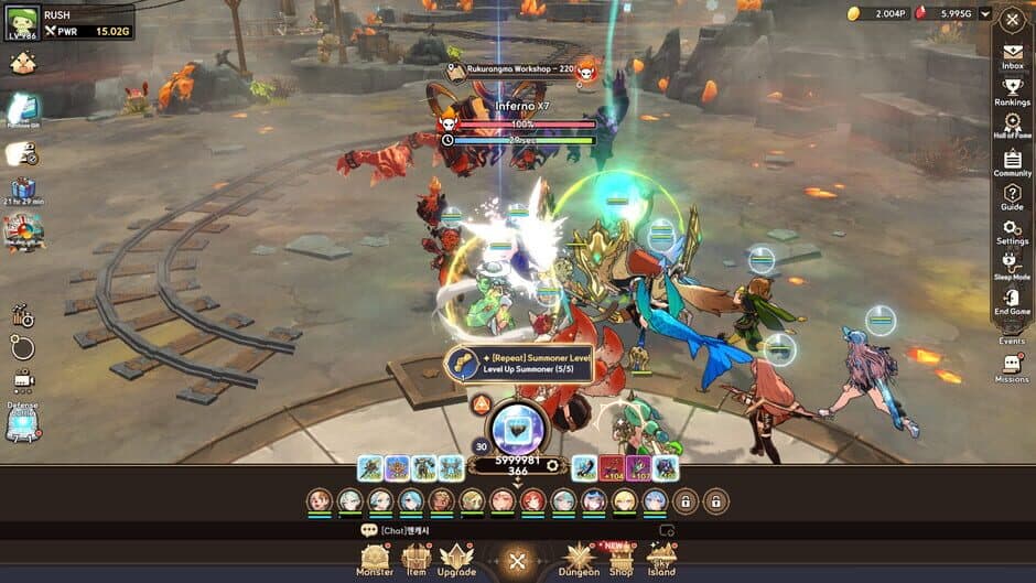 Скриншот 4 из Summoners War: Rush
