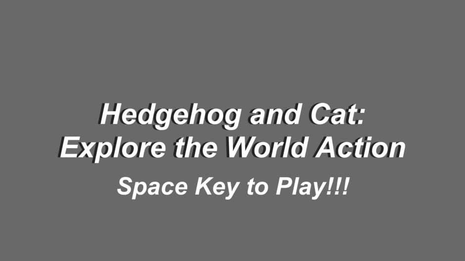 Скриншот 1 из Hedgehog and Cat: Explore the World Action