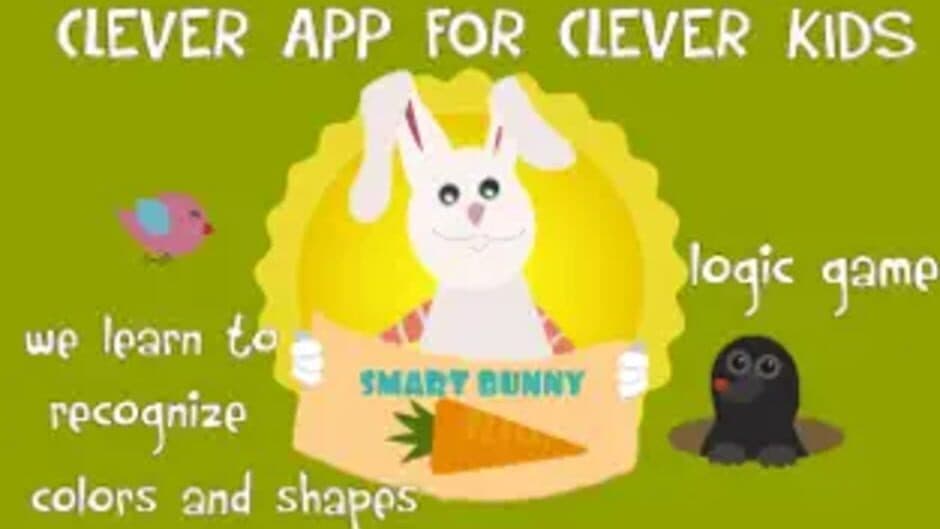 Скриншот 1 из Smart Bunny - Learning logic game for toddlers