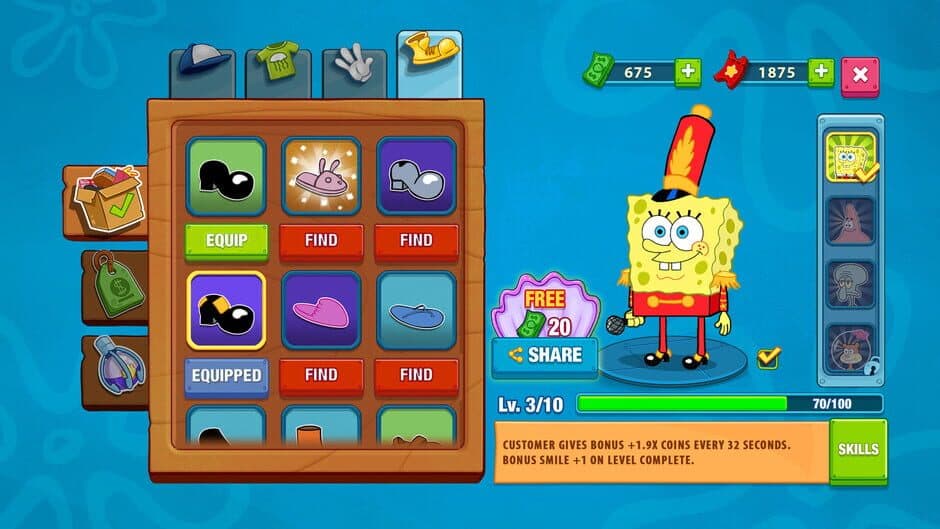 Скриншот 1 из SpongeBob: Krusty Cook-Off