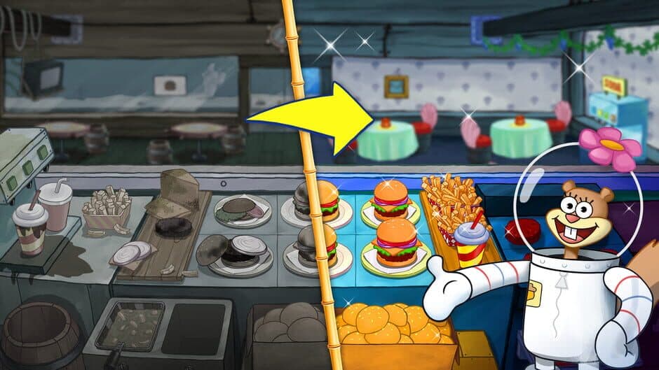 Скриншот 2 из SpongeBob: Krusty Cook-Off