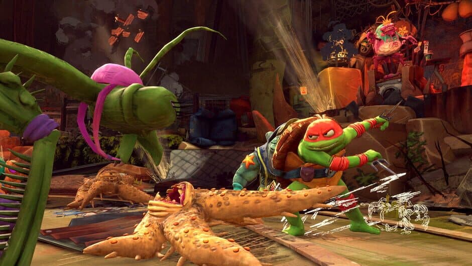Скриншот 2 из Teenage Mutant Ninja Turtles: Mutants Unleashed - Fresh Meat Mission Pack