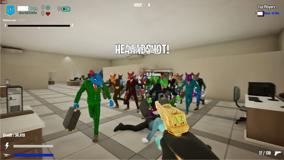 Скриншот 5 из Rat Race Combat: Zombie Tribute