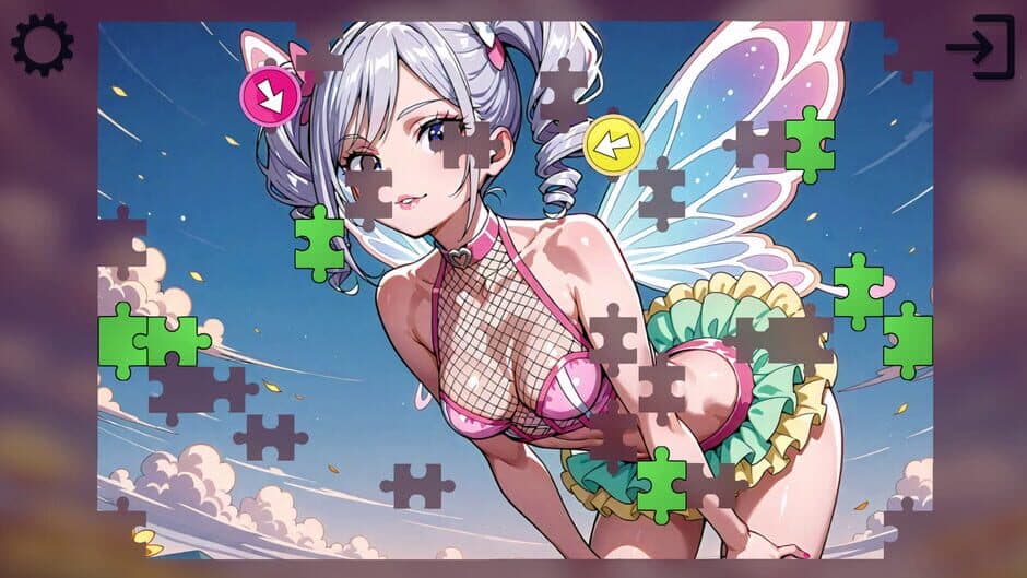Скриншот 3 из Puzzle Temptation: Anime Reveal