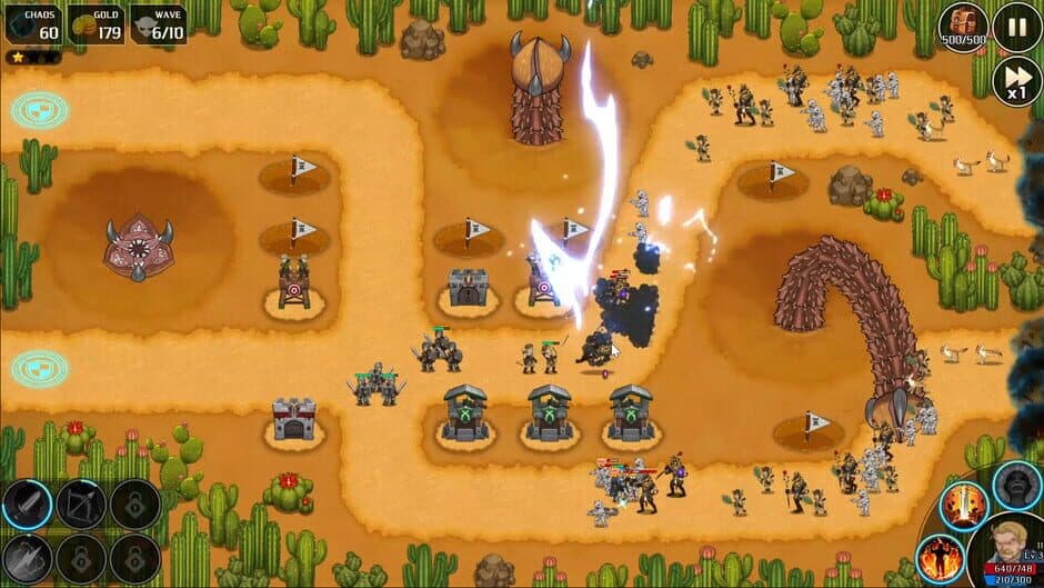Скриншот 2 из Chaos Rush: Tower Defense