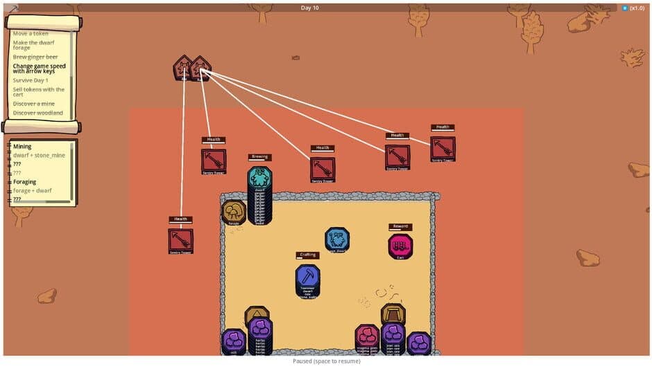 Скриншот 2 из DwarfHold: Tokens & Towers