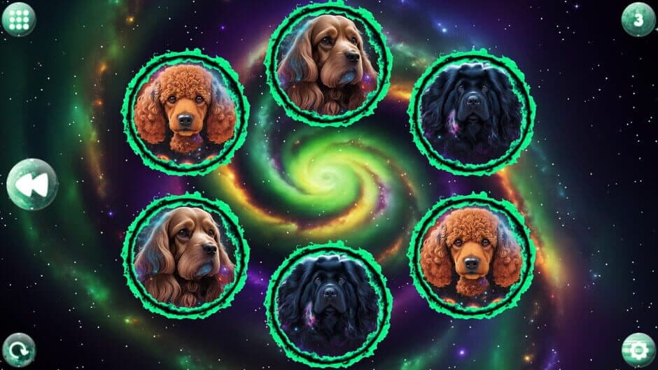 Скриншот 2 из Space Memory: Dogs