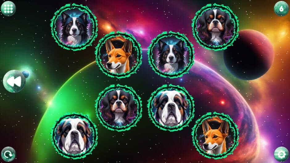 Скриншот 4 из Space Memory: Dogs