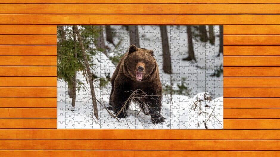 Скриншот 1 из Bear vs. Wolf Jigsaw Puzzle: Expansion Pack 2