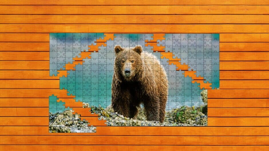 Скриншот 3 из Bear vs. Wolf Jigsaw Puzzle