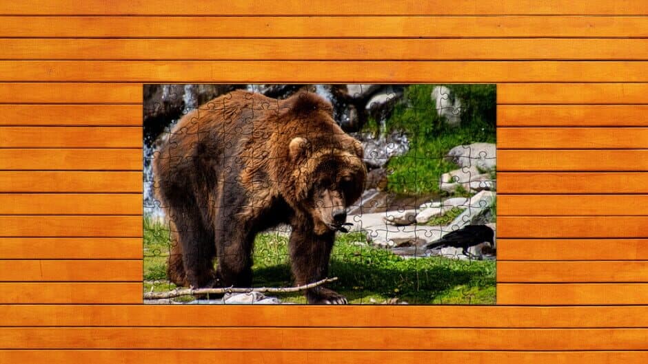 Скриншот 4 из Bear vs. Wolf Jigsaw Puzzle
