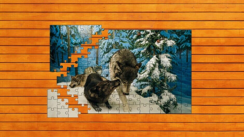 Скриншот 5 из Bear vs. Wolf Jigsaw Puzzle
