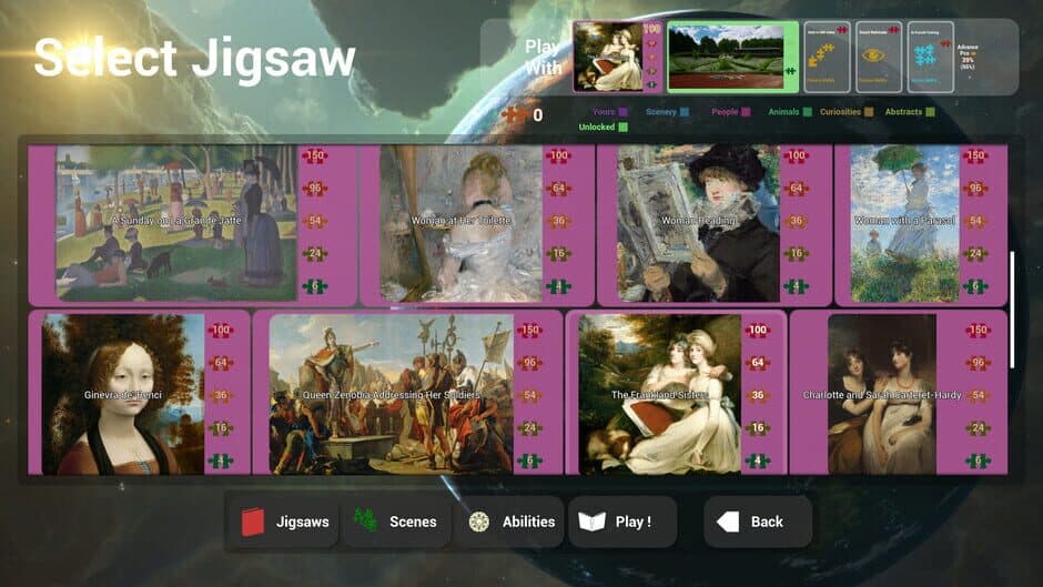 Скриншот 1 из Brilliant Jigsaw