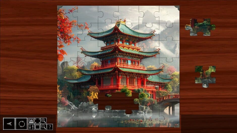 Скриншот 4 из Fantasy Jigsaw Puzzles: The Orient