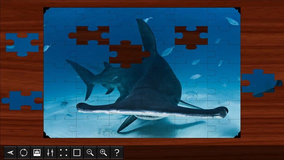 Скриншот 1 из Jigsaw Puzzle World: Sharks