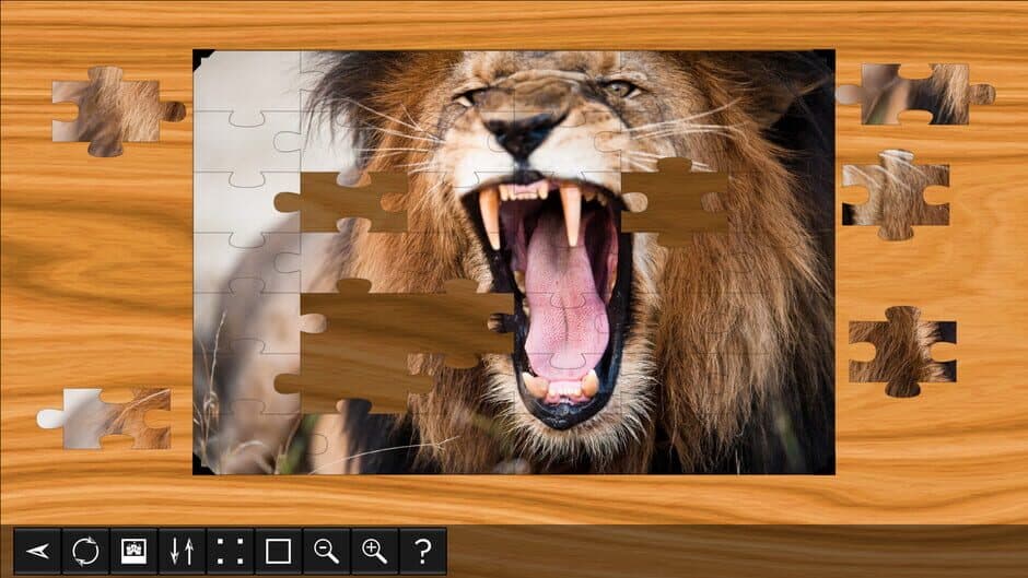 Скриншот 3 из Jigsaw Puzzle World: Lions & Tigers