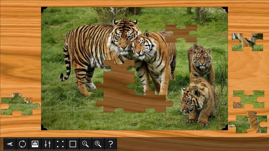 Скриншот 4 из Jigsaw Puzzle World: Lions & Tigers
