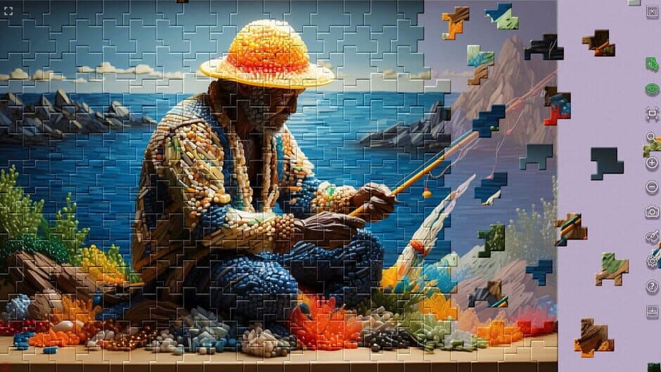Скриншот 2 из Master of Pieces Jigsaw Puzzle: Beadwoven Beauty