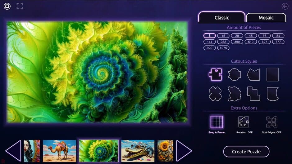 Скриншот 4 из Master of Pieces Jigsaw Puzzle: Beautiful Nonsense 2