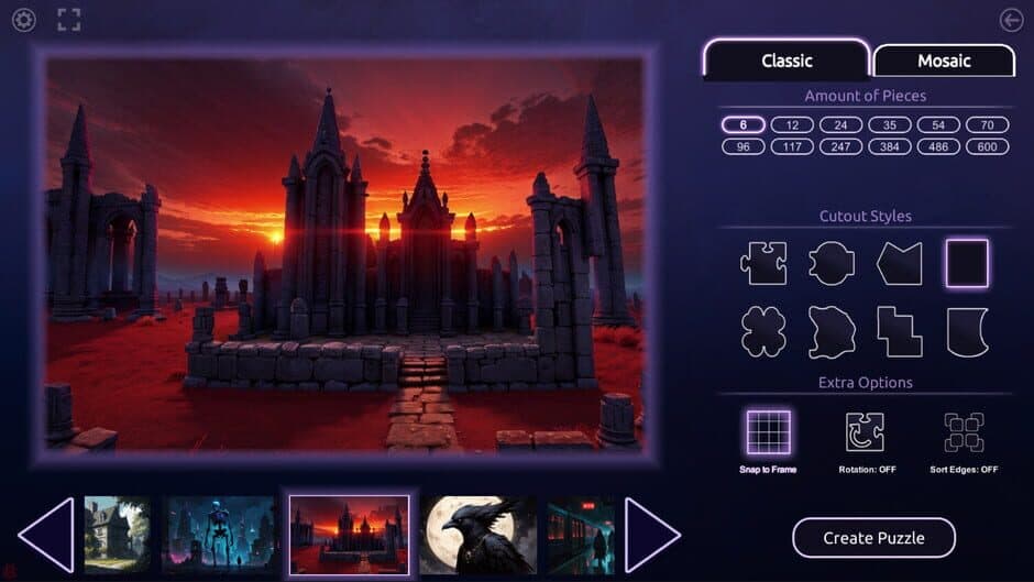 Скриншот 1 из Master of Pieces Jigsaw Puzzle: Harmony of Horror