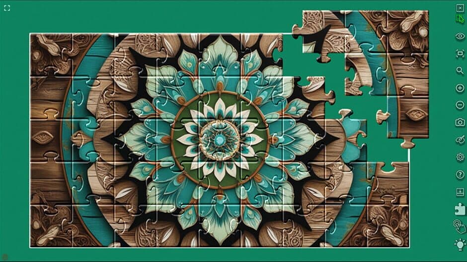 Скриншот 1 из Master of Pieces Jigsaw Puzzle: Mandalas and Fractals