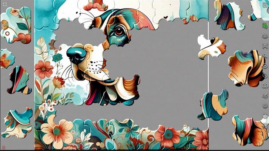 Скриншот 1 из Master of Pieces Jigsaw Puzzle: Flowers of Life