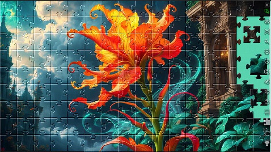 Скриншот 8 из Master of Pieces Jigsaw Puzzle: Dreamflowers